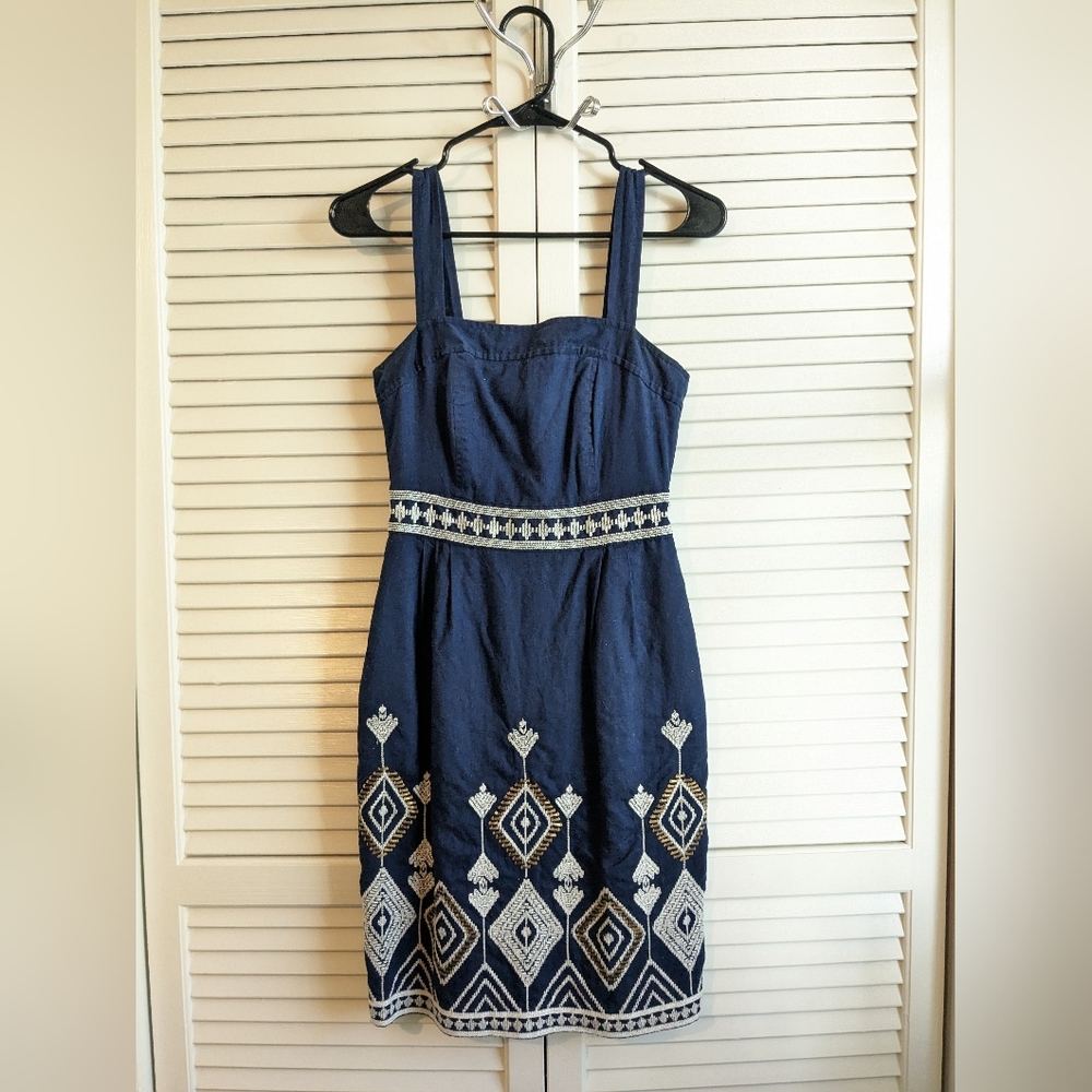 Banana Republic navy dress